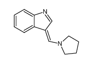 75629-45-7 spectrum, 3-[(1-pyrrolidinyl)methylene]-3H-indole