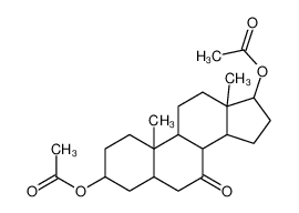 [(8R,9S,10S,13S,14S)-17-acetyloxy-10,13-dimethyl-7-oxo-1,2,3,4,5,6,8,9,11,12,14,15,16,17-tetradecahydrocyclopenta[a]phenanthren-3-yl] acetate 13209-61-5