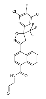 1367283-14-4 structure, C23H14Cl2F4N2O3