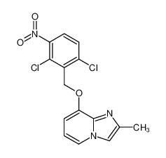 160647-05-2 structure, C15H11Cl2N3O3