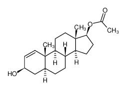 3β-hydroxy-5α-androst-1-en-17β-yl acetate 51505-46-5