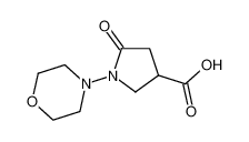 1-(4-吗啉)-5-氧代-3-吡咯烷羧酸