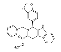 497182-99-7 spectrum, (S)-1-benzo[1,3]dioxol-5-yl-2-benzyl-2,3,4,9-tetrahydro-1H-β-carboline-(R)-3-carboxylic acid methyl ester