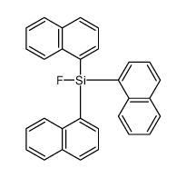 467-47-0 structure, C30H21FSi