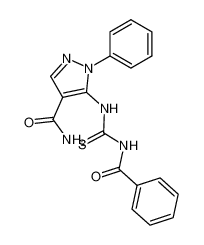 136010-89-4 structure, C18H15N5O2S