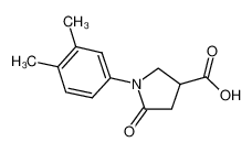 1-(3,4-二甲基苯基)-5-氧代吡咯烷-3-羧酸