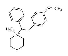 79999-18-1 structure, C21H28NO+