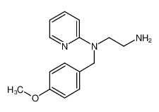 109912-28-9 spectrum, N'-[(4-methoxyphenyl)methyl]-N'-pyridin-2-ylethane-1,2-diamine