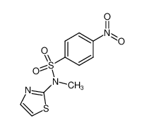 858500-74-0 spectrum, 4-nitro-benzenesulfonic acid-(methyl-thiazol-2-yl-amide)