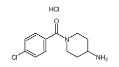 (4-aminopiperidin-1-yl)-(4-chlorophenyl)methanone,hydrochloride 442128-10-1