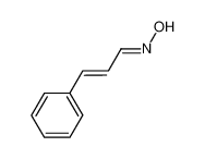 59336-59-3 spectrum, (NE)-N-[(E)-3-phenylprop-2-enylidene]hydroxylamine