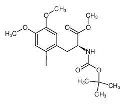 1421282-27-0 structure, C17H24INO6