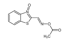 27810-53-3 3-oxy-benzothiazole-2-carbaldehyde O-acetyl-oxime