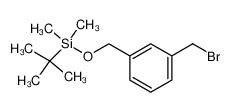 ((3-(bromomethyl)benzyl)oxy)(tert-butyl)dimethylsilane 478190-05-5