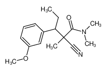 1322724-02-6 2-cyano-3-(3-methoxy-phenyl)-2-methyl-pentanoic acid dimethylamide