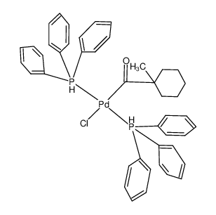 111771-68-7 structure, C44H45ClOP2Pd