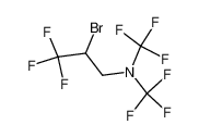 19451-92-4 spectrum, (2-bromo-3,3,3-trifluoro-propyl)-bis-trifluoromethyl-amine