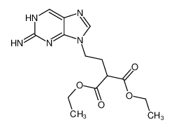 122497-22-7 diethyl 2-[2-(2-aminopurin-9-yl)ethyl]propanedioate