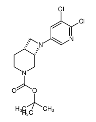 370883-09-3 8-(5,6-dichloro-pyridin-3-yl)-3,8-diaza-bicyclo[4.2.0]octane-3-carboxylic acid tert-butyl ester