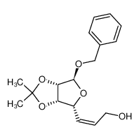 105592-35-6 spectrum, benzyl (Z)-5,6-dideoxy-2,3-O-isopropylidene-α-D-lyxo-hept-5-enofuranoside