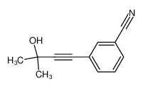 766539-54-2 3-(3-hydroxy-3-methylbut-1-ynyl)benzonitrile