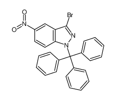 3-bromo-5-nitro-1-tritylindazole 942189-39-1