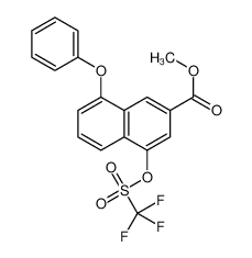 181259-00-7 structure, C19H13F3O6S