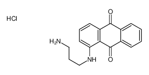 1-(3-aminopropylamino)anthracene-9,10-dione,hydrochloride 97404-14-3