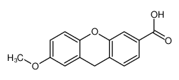 89217-16-3 7-methoxy-9H-xanthene-3-carboxylic acid