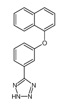 5-[3-(1-萘氧基)苯基]-2H-四唑
