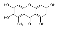 2,3,6,8-Tetrahydroxy-1-methyl-9H-xanthen-9-one 548740-86-9