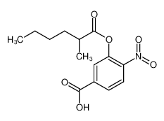 1357303-91-3 3-(2-methylhexanoyloxy)-4-nitrobenzoic acid