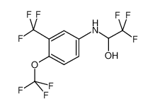 2,2,2-trifluoro-1-[4-(trifluoromethoxy)-3-(trifluoromethyl)anilino]ethanol