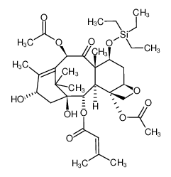 185850-76-4 structure, C35H54O11Si