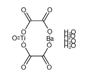 14263-62-8 structure, C4H8BaO13Ti