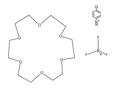 74317-29-6 structure, C18H28BClF4N2O6+