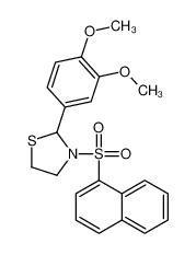 510733-64-9 structure, C21H21NO4S2