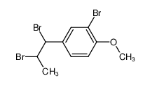 80167-12-0 spectrum, 2-bromo-4-(1,2-dibromo-propyl)-anisole