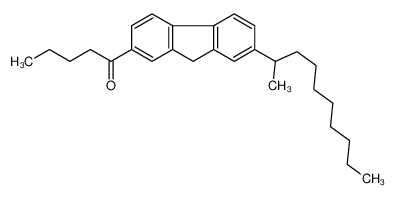 60624-91-1 1-(7-decan-2-yl-9H-fluoren-2-yl)pentan-1-one