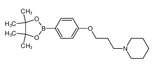 4-(3-(哌啶-1-基)丙氧基)苯基硼酸频哪醇酯