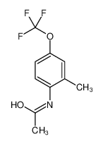 N-[2-Methyl-4-(trifluoromethoxy)phenyl]acetamide 886762-79-4