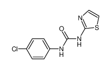 69123-55-3 1-(4-chlorophenyl)-3-(1,3-thiazol-2-yl)urea