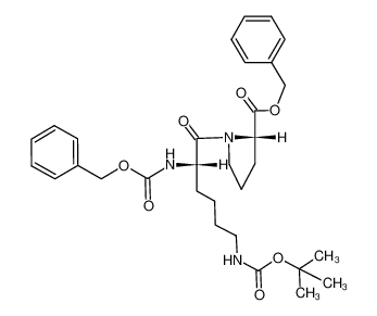 90826-23-6 spectrum, N-(N2-benzyloxycarbonyl-N6-tert-butoxycarbonyl-L-lysyl)-L-proline benzyl ester