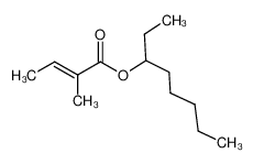 octan-3-yl (E)-2-methylbut-2-enoate 94133-92-3