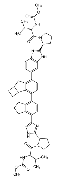 1613056-23-7 structure, C52H62N8O6