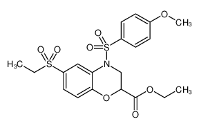 866050-91-1 structure, C20H23NO8S2