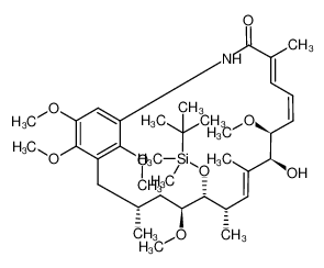 474411-18-2 structure, C36H59NO8Si