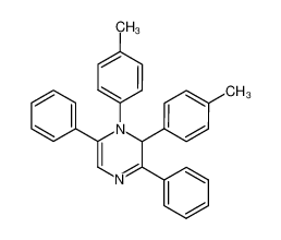 3,6-diphenyl-1,2-di-p-tolyl-1,2-dihydropyrazine 113385-76-5