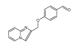 4-(imidazo[1,2-a]pyridin-2-ylmethoxy)benzaldehyde 118001-76-6