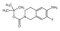 6-氨基-7-氟-3,4-二氢异喹啉-2(1h)-羧酸叔丁酯